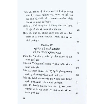 Sách - Luật An Ninh Quốc Gia Năm 2024 (Sửa Đổi, Bổ Sung Năm 2023) - NXB Chính Trị Quốc Gia