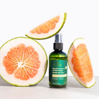 Tinh dầu bưởi dưỡng tóc Pomelo Tabaha 120ml giúp giảm rụng tóc cho mẹ sau sinh
