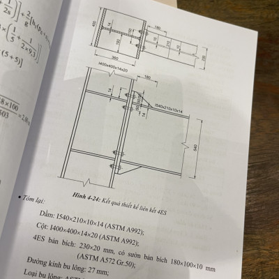 THIẾT KẾ LIÊN KẾT TRONG KẾT CẤU THÉP THEO TIÊU CHUẨN MỸ AISC/LRFD 360-16 – Trần Văn Phúc - ThS. Lê Hoàng Vũ – NXB Xây Dựng 