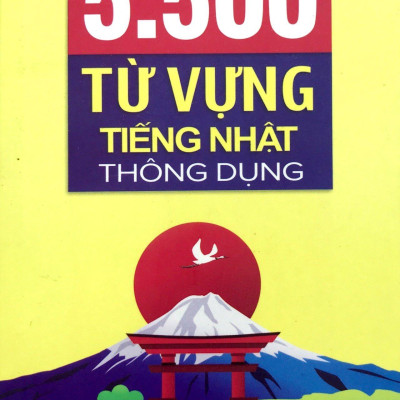 5500 Từ Vựng Tiếng Nhật Thông Dụng