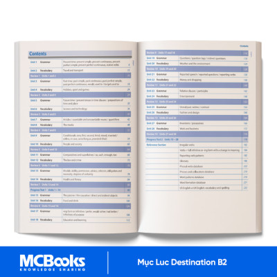 Trọn Bộ Giáo Trình Destination Grammar & Vocabulary B1, B2, C1&C2 (Kèm Đáp Án)