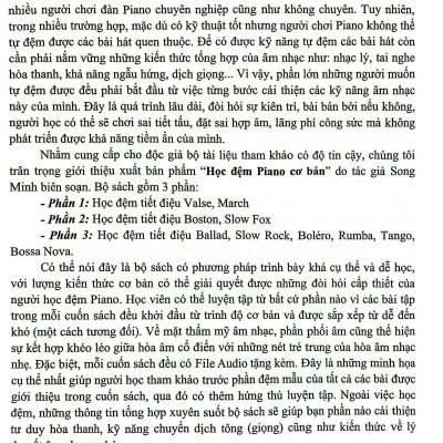 Học Đệm Piano Cơ Bản 3 (Tái Bản 2020)