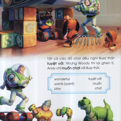 Disney English - Cấp Độ 2: Câu Chuyện Đồ Chơi (Không CD)