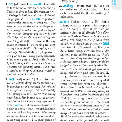 Từ điển Anh - Anh - Việt (Bìa Đen)