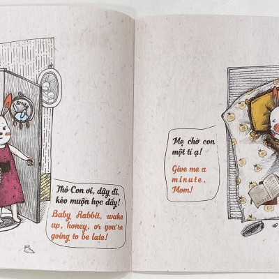 Rèn Luyện Thói Quen Tốt 2-6 Tuổi: Đừng Bắt Người Khác “Chờ Một Tí” (Song Ngữ)