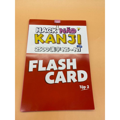 Flashcard Hack Não Kanji Tập 1+2+3