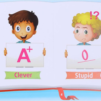 Những Cặp Từ Vựng Trái Nghĩa Và Trò Chơi Ghép Chữ - Opposite Words In Pictures (Tập 1)