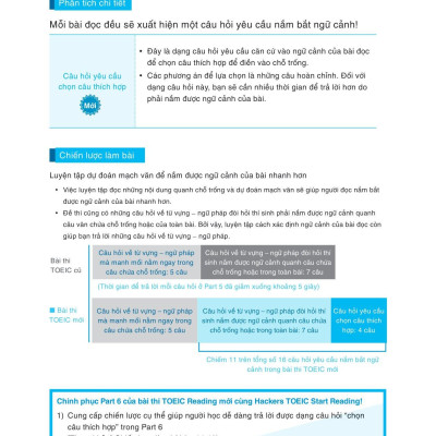 Hackers Toeic Start Reading - 30 Phút Tự Học Toeic Mỗi Ngày