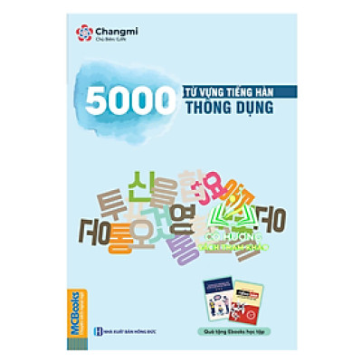 Sách - 5000 từ vựng tiếng Hàn thông dụng (MC)