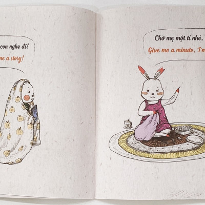 Rèn Luyện Thói Quen Tốt 2-6 Tuổi: Đừng Bắt Người Khác “Chờ Một Tí” (Song Ngữ)