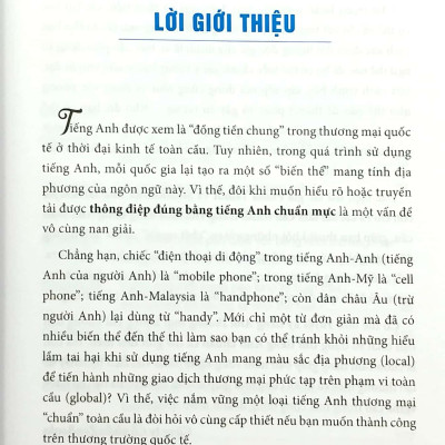 (Quà Tặng Không Bán) Sách - Tuyệt Kỹ Tiếng Anh Thương Mại - Improve your Global Business English