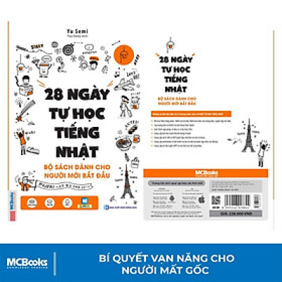 28 Ngày Tự Học Tiếng Nhật - Bộ  Dành Cho Người Mới Bắt Đầu - Bản Quyền