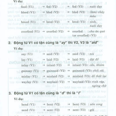 Luyện Trí Nhớ 360 Động Từ Bất Quy Tắc Và Các Dạng Bài Tập Trong Tiếng Anh