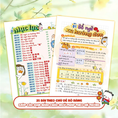 Sách - Takenote Ngữ Pháp Tiếng Trung HSK 1-3