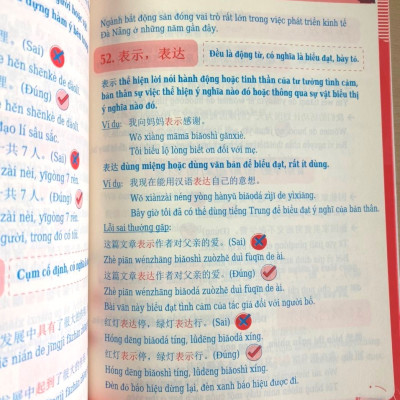 Sách-Combo 2 sách Sổ tay từ vựng HSK1-2-3-4 và TOCFL band A + 555 Lỗi sai thường mắc phải trong đề thi HSK+ DVD tài liệu