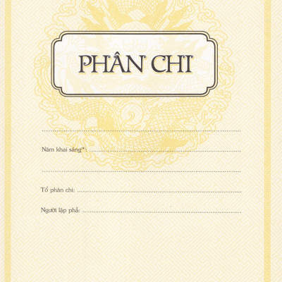 Gia Phả Dòng Tộc (Bìa Cứng) + Kèm Văn khấn, Ghi chép Lưu trữ Gia Nhân Dòng Họ, Gia Phả Tổ Tiên 