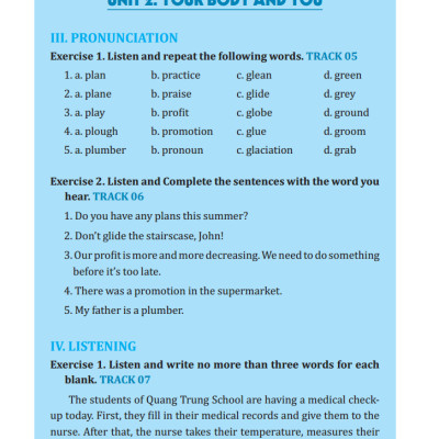 Em Học Giỏi Tiếng Anh Lớp 10 - Tập 1 (Kèm CD hoặc Links tải MP3)