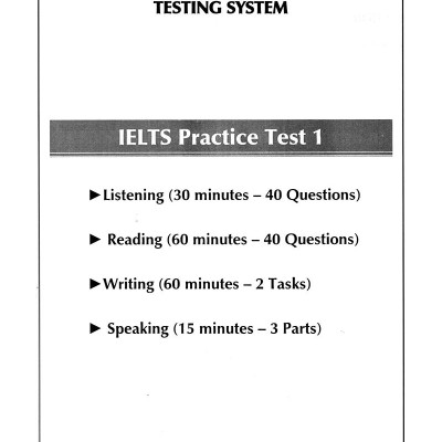 Expert On Cambridge IELTS Practice Tests 4 (Kèm CD)