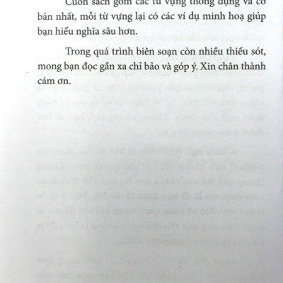 5500 Từ Vựng Tiếng Nhật Thông Dụng