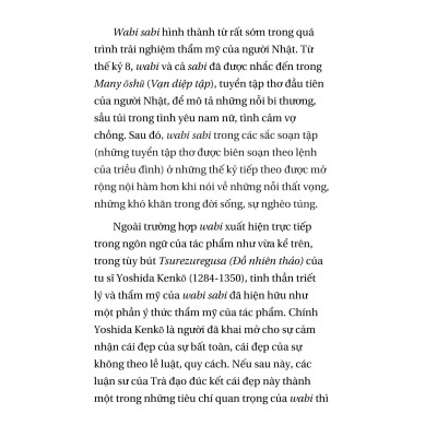Wabi-Sabi - Tập 1 - Cho Nghệ Sĩ, Nhà Thiết Kế, Nhà Thơ Và Triết Gia