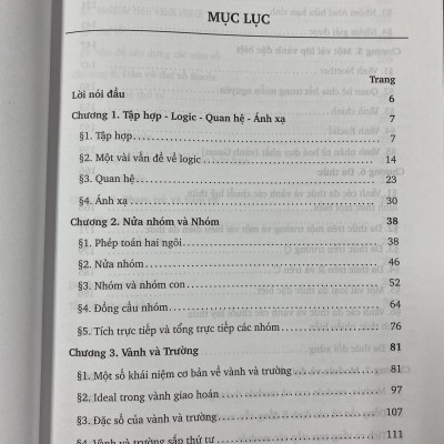 Cơ Sở Đại Số Hiện Đại