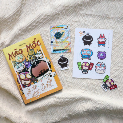 Sách - Mèo Mốc - Ai Rồi Cũng Cưới (Trừ Mốc) - Tặng Kèm Postcard Cắt Giấy + Thẻ Bài Nhân Vật Phủ Hologram