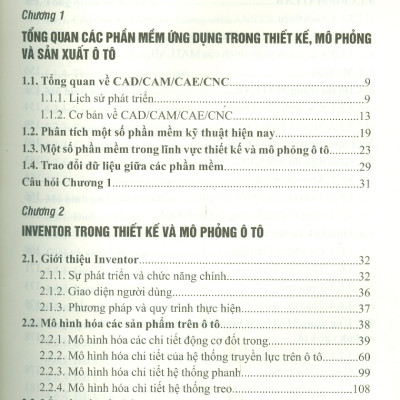 Giáo Trình CAD/CAE  Trong Tính Toán Thiết Kế Và Mô Phỏng Ô Tô 