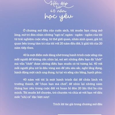 Hồi Đáp Từ 40 Năm Học Yêu ( Tặng Kèm Bookmark )