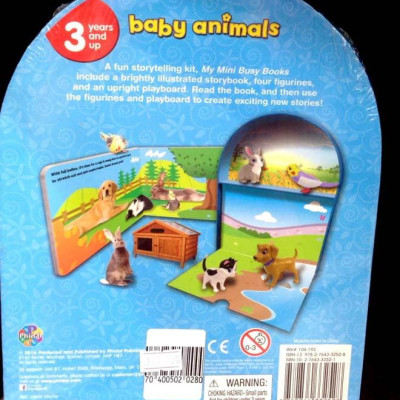 Baby Animals Mini Busy Book