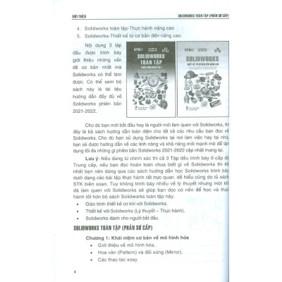 Solidworks Toàn Tập - Phần Sơ Cấp - Phần Trung Cấp - Phần Cao Cấp ( bộ 3 cuốn )