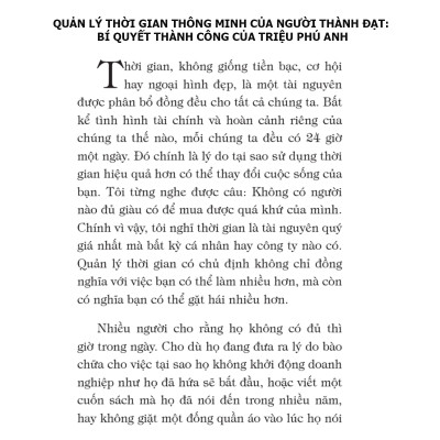 Sách Quản Lý Thời Gian Thông Minh, Muốn Thành Công Nói Không Với Trì Hoãn và Tối Đa Hóa Hiệu Suất Công Việc - Việc 12 Tháng Làm Trong 12 Tuần