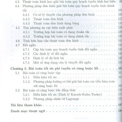 Nhập Môn Các Phương Pháp Tối Ưu - TS. Lê Quang Thủy, PGS.TS. Nguyễn Thị Bạch Kim
