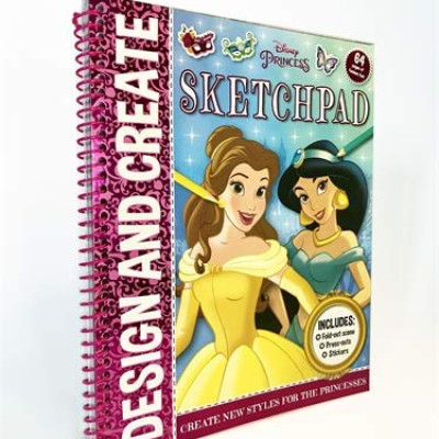 Disney Princess Design And Create Sketchpad