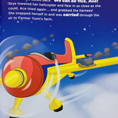 Paw Patrol High Flying Skye - Storybook With Bag Tag