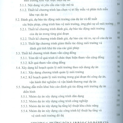 Hướng Dẫn Thực Tập Quan Trắc Và Đánh Giá Tác Động Môi Trường - Trường Đại học Kiến trúc Hà Nội. PGS. TS. Nghiêm Vân Khanh chủ biên, ThS. Tạ Hồng Ánh