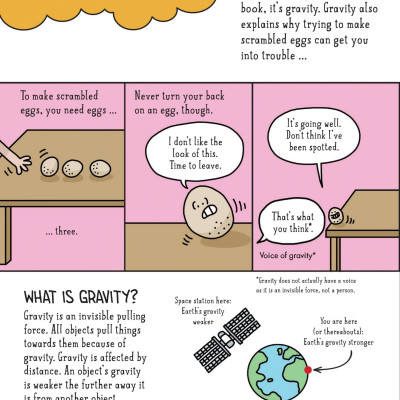 Sách ngoại văn: Comic Strip Science - Earth And Space