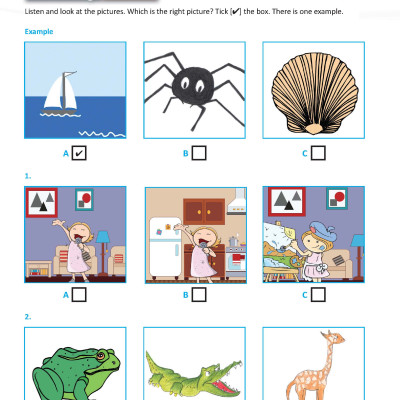 Succeed in LanguageCert Young Learners FOX 1 - 6 Practice Tests - Pre A1