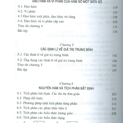 Toán Học Cao Cấp - Tập 2: Phép Tính Giải Tích Một Biến Số (Tái bản lần thứ hai mươi ba) (khổ 14,5x20,5) - Nguyễn Đình Trí (Chủ biên), Tạ Văn Đĩnh, Nguyễn Hồ Quỳnh