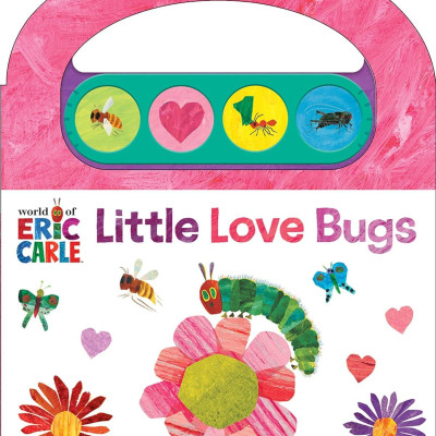 Sách ngoại văn: World Of Eric Carle - Little Love Bugs (Carry Along Handle Sound Book)