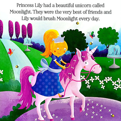Unicorn And Princess Board: Princess Lily