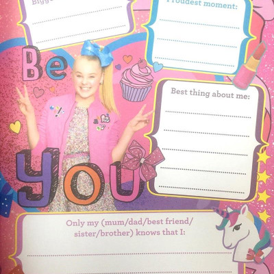 Jojo Siwa Be You Journal