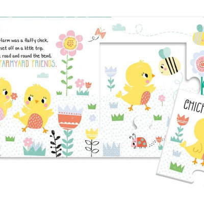 Make And Play Jigsaw Book: Farm Friends