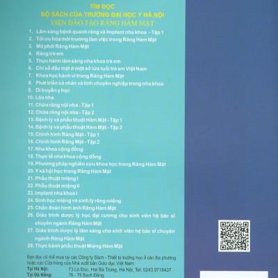 Chỉ Số Đầu Mặt Ở Một Số Lứa Tuổi Trẻ Em Việt Nam (Sách Chuyên Khảo)