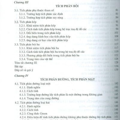Toán Học Cao Cấp, Tập 3 - Phép Tính Giải Tích Nhiều Biến Số (Tái bản lần thứ hai mươi mốt, năm 2024) - Nguyễn Đình Chí (Chủ biên), Tạ Văn Dĩnh, Nguyễn Hồ Quỳnh 