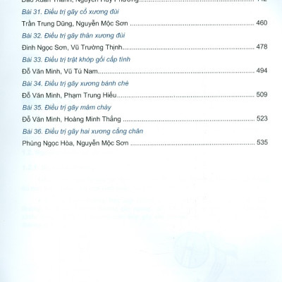 Bệnh Học Ngoại Khoa Chấn Thương Chỉnh Hình (Dùng cho đào tạo sau đại học)