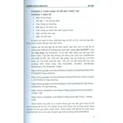 Solidworks Toàn Tập - Phần Sơ Cấp - Phần Trung Cấp - Phần Cao Cấp ( bộ 3 cuốn )