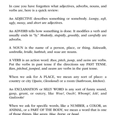 Happy Howl-o-ween Mad Libs: World