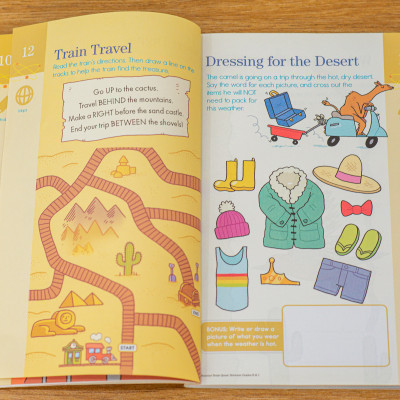 Sách Summer brain quest k1 ( 5 - 6 tuổi ) - Sách cho trẻ bằng tiếng anh