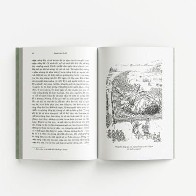 (Tranh minh hoạ) GULLIVER DU KÍ – Jonathan Swift – Lê Thị Oanh dịch – Đông A