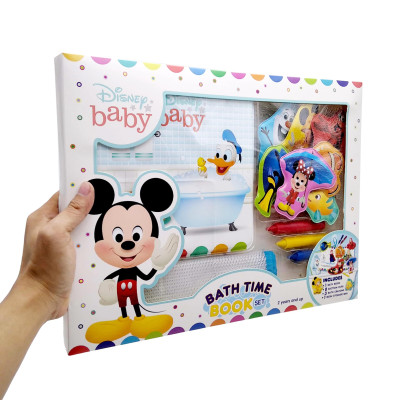 Disney Baby Bath Time Deluxe Book Set
